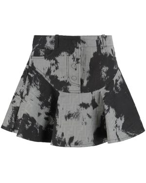 Fendi Jeansrok - Grijs