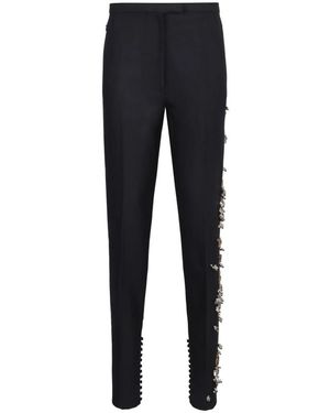Dries Van Noten Skinny Pants - Blue