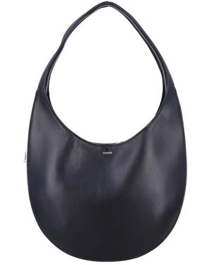 Coperni Medium Soft Leather Swipe Bag - Blue