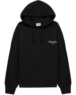 Autry Hoodies & Sweatvesten ,Zwart ,Floating Dreams Hoodie