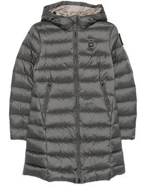 Blauer Agnes Puffer Hooded Coat - Grijs