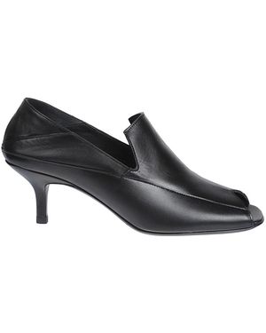 IRO Doll Open-Toe Heeled Mule - Zwart