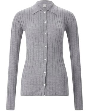 TOTEME Shirts - Grigio