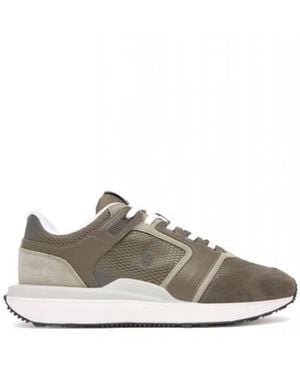 Ralph Lauren Low Top Lace - Mettallic