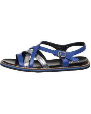 CESARE GASPARI Flat Sandals - Blu