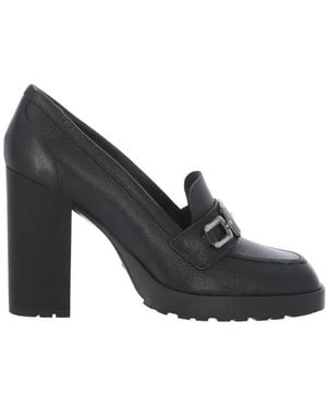 Hogan Court Shoes - Black