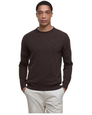 Barbour Round-Neck Knitwear - Black