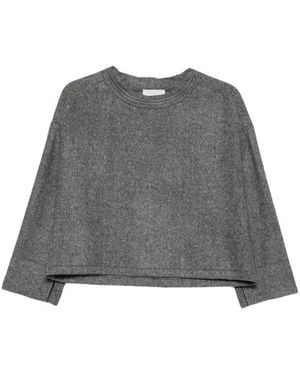 Antonelli Round-Neck Knitwear - Grigio