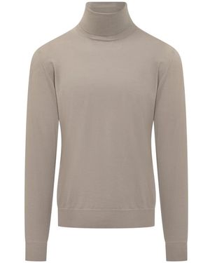 FILIPPO DE LAURENTIIS Wool Turtleneck - Grau