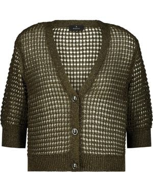 Monari Ajour Cardigan - Grün