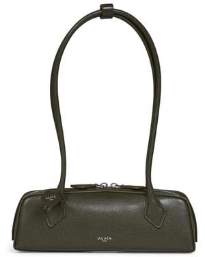 Alaïa Tassen ,Groen ,Leer Le Teckel Small