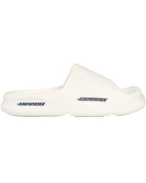 Heron Preston Sliders - White