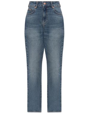 Emporio Armani Straight Jeans - Azul