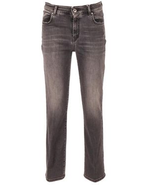 Weekend by Maxmara Slim Fit Jeans - Grey