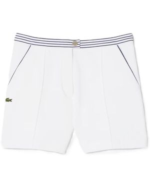 Lacoste Short Shorts - White