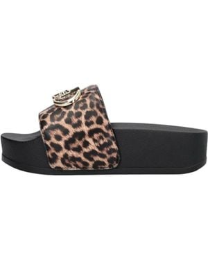 Liu Jo Sliders - Brown