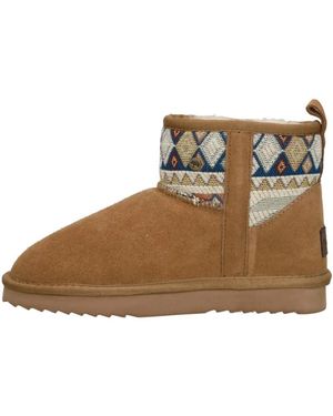 Warmbat Wallaby Webmuster-Druck - Braun