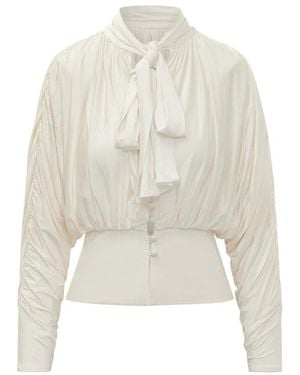 Self-Portrait Blouses - Bianco