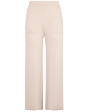 Moorer Wide Trousers - Neutro