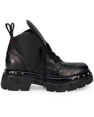 GIO+ Lace-Up Boots - Black