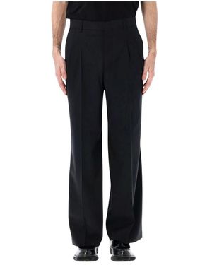 Ami Paris Wide Trousers - Black