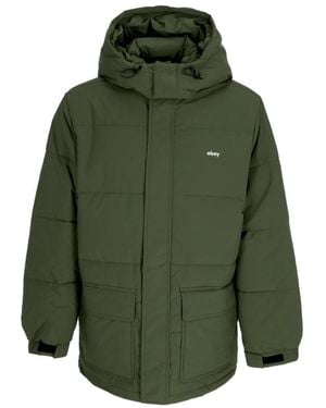 Obey Winter Jackets - Green