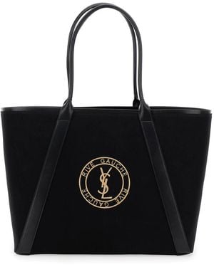 Saint Laurent Tote Bags - Black