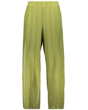 Vero Moda Cassandra Wide Broeken - Groen