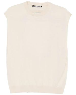Department 5 Round-Neck Knitwear - White