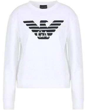 Emporio Armani Sweatshirts - Blanc