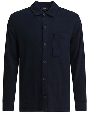 Vince Blaue Jacke Für Männer Aw25