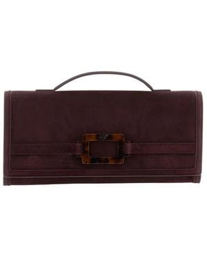 Roger Vivier Clutches - Purple