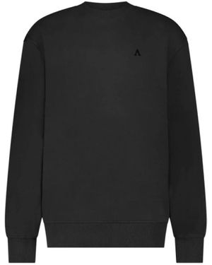 Aeden Schwarzer pullover mit valo design