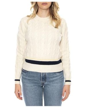 Lacoste V-Hals Knit - Wit