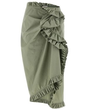 Dries Van Noten Midi Skirts - Verde
