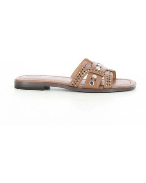 Bibi Lou Schoenen ,Bruin ,752Z10Vk Slider - Wit