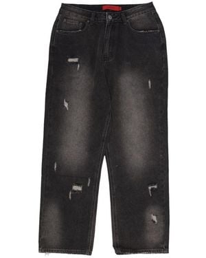 Acupuncture Loose-Fit Jeans - Black