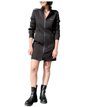 Aeronautica Militare Short Dresses - Black