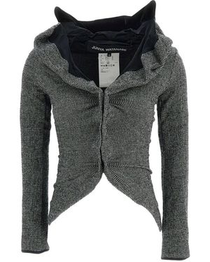 Junya Watanabe Strukturierte Jacke - Schwarz