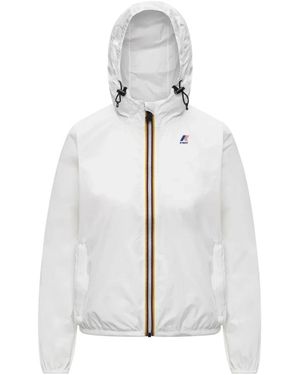 K-Way Rain Jackets - White