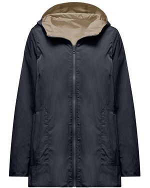 Bomboogie Reversible Two-Tone Parka - Blauw