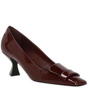 Sergio Rossi Lackleder Pumps - Braun