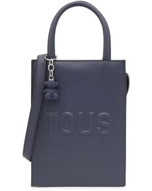 Tous Tassen ,Blauw ,Katoen Brenda Pop Mini Bag