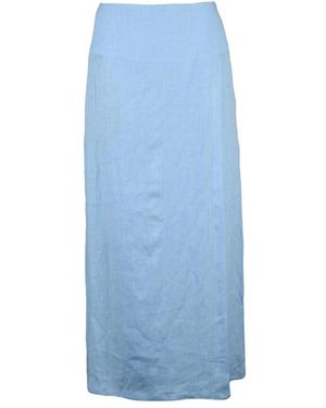 Eleventy Gonna Lunga - Blauw