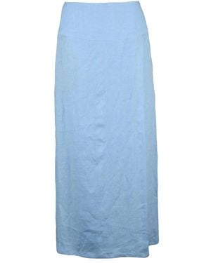 Eleventy Midi Skirts - Blue