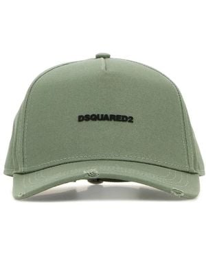 DSquared² Mini Logo Baseball Cap - Groen