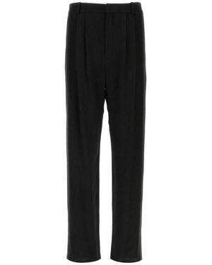 Saint Laurent Straight Trousers - Black