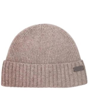 Barbour Accessoires ,Wol Carlton Beanie - Grijs