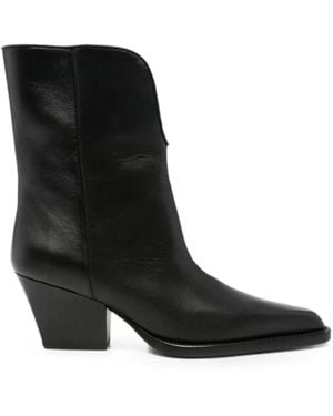 Paris Texas Cowboy Boots - Noir