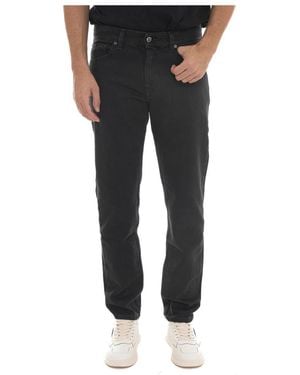 Harmont & Blaine Straight Fit Jeans - Black